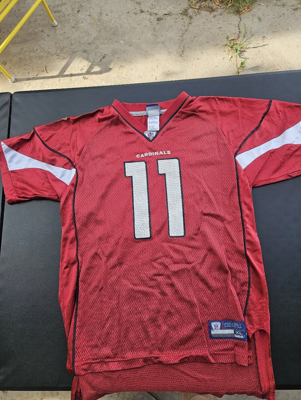 Arizona Cardinals Larry Fitzgerald Y2K NFL Reebok Jersey